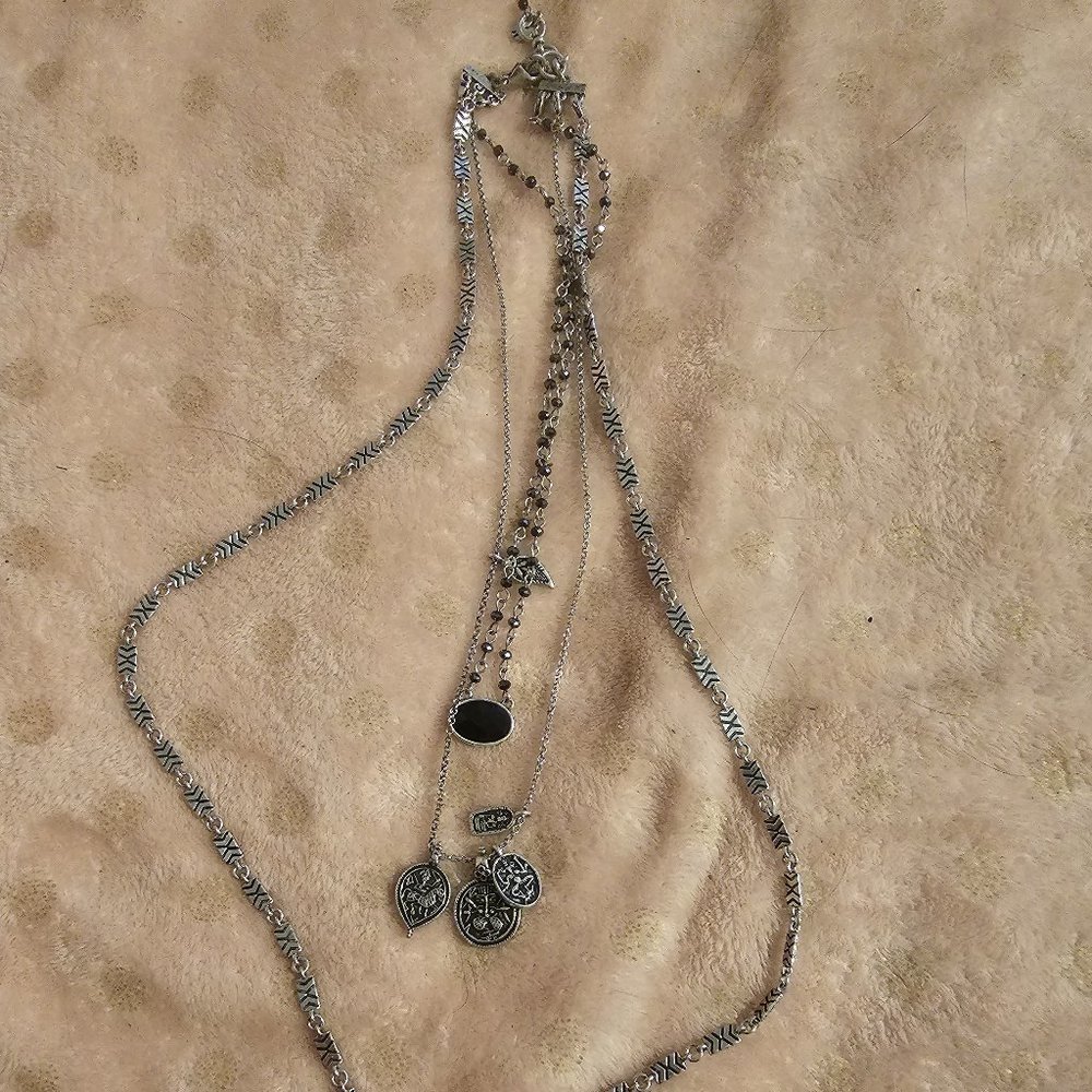 multiple lead necklace